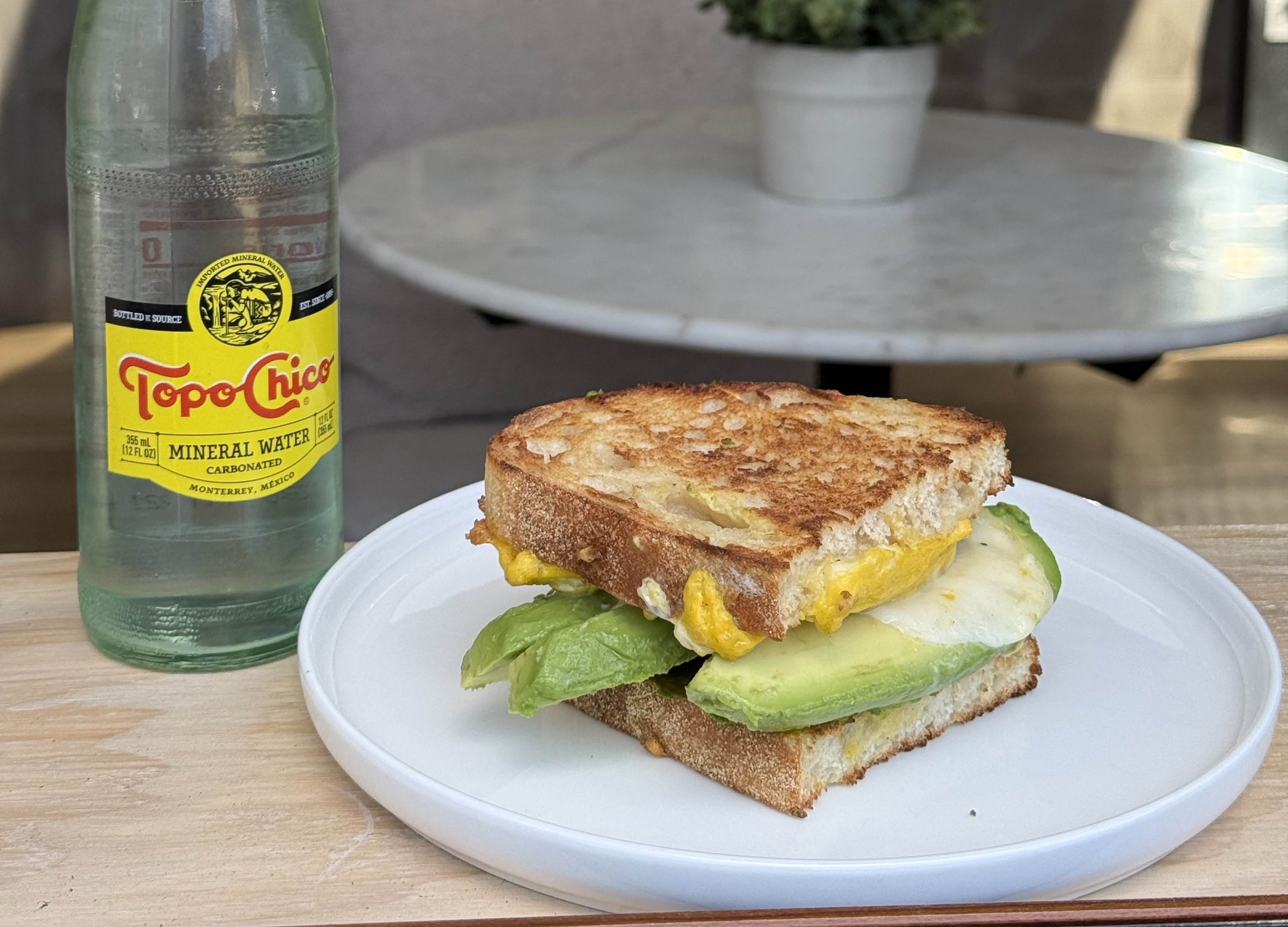 Avocado Egg and cheese